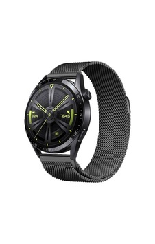 Samsung Uyumlu Galaxy Watch 46mm Zore Band-12 22mm Metal Hasır Kordon