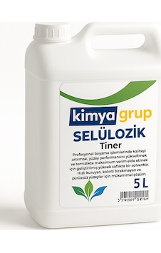 Selülozik Tiner 5 Litre Selülozik Tiner 5 Litre