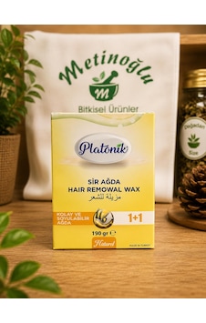 Platonik Cezve Ağda Natural 1+1 190 Gr Platonik Cezve Ağda Natural 1+1 190 Gr
