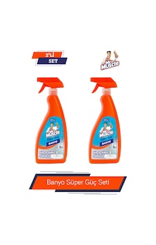Mr. Muscle Süper Güç Banyo 2 x 750 ML Mr. Muscle Süper Güç Banyo 2 x 750 ML