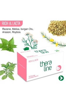 Theraline Rich & Lacte Süzen Poşet Çay 20'li Theraline Rich & Lacte Süzen Poşet Çay 20'li