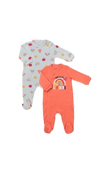 Dear Enika Miniworld Erkek Kız Bebek Hello Renkli 2'Li Bebek Tulum Seti 16880 001 Dear Enika Miniworld Erkek Kız Bebek Hello Renkli 2'Li Bebek Tulum Seti 16880 001