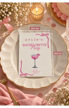 Kişiye Özel Bride To Be Kartı 10 Adet Etkinlik-parti Kartı Krem Tüm Yaşlar