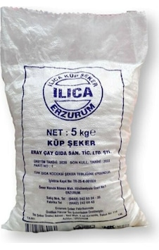 Erzurum Ilıca Doğal Kıtlama Kesme Küp Şeker 5 KG Erzurum Ilıca Doğal Kıtlama Kesme Küp Şeker 5 KG