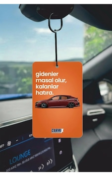 Gidenler Masal Olur Kalanlar Hatıra Tasarımlı Oto Kokusu