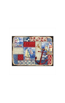 Bedeko Kırk Yama Deniz Temalı Hediyelik Ahşap Tablo 25 Cm X 35 Cm Bedeko Kırk Yama Deniz Temalı Hediyelik Ahşap Tablo 25 Cm X 35 Cm