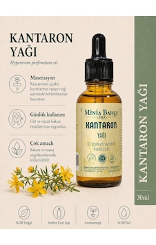 Minia Bahçe Bitki Ve Sanat Atölyesi Sarı Kantaron Yağı Bitkisel Kantaron Bakım Yağı 30 ML Minia Bahçe Bitki Ve Sanat Atölyesi Sarı Kantaron Yağı Bitkisel Kantaron Bakım Yağı 30 ML