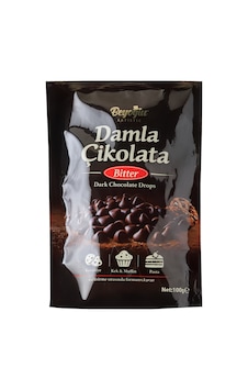 Beyoğlu Bitter Damla Çikolata 100 Gr Kurabiye,pasta Ve Kek İçin Beyoğlu Bitter Damla Çikolata 100 Gr Kurabiye,pasta Ve Kek İçin