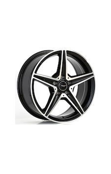 7.5x17 Pro-l75261 5x112 Et35 66.56 Black Machıned Xl 7.5x17 Pro-l75261 5x112 Et35 66.56 Black Machıned Xl