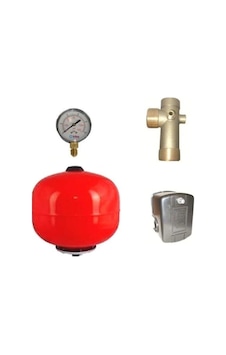 Vortex 24 L Genleşme Tankı + Fittings + Basınç Şalteri + Manometre