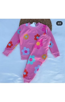 Pembe Kız Çocuk Takım Pembe Pembe Kız Çocuk Takım Pembe