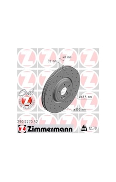 Zimmermann Ön Fren Diski 18 Range Rover Velar L560 . Jaguar F-pace X761 Xe X760 Xf X260 Delıklı Zımmermann 290.2270.52 Lr090685-t4a2343 Zimmermann Ön Fren Diski 18 Range Rover Velar L560 . Jaguar F-pace X761 Xe X760 Xf X260 Delıklı Zımmermann 290.2270.52 Lr090685-t4a2343