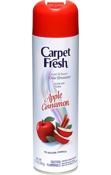 Carpet Fresh Apple Cinnamon Halı ve Oda Kokusu Köpük Sprey 297 G Carpet Fresh Apple Cinnamon Halı ve Oda Kokusu Köpük Sprey 297 G