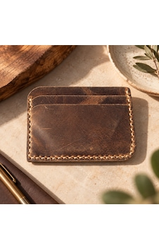 Oakco Leather Hakiki Deri Handmade Kahverengi-yeşil Kartlık Acı Kahverengi Oakco Leather Hakiki Deri Handmade Kahverengi-yeşil Kartlık Acı Kahverengi