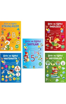 5+ Yaş Şirin Ve Eğitici Okul Öncesi Anaokulu Eğitim Seti 5 Kitap 5+ Yaş Şirin Ve Eğitici Okul Öncesi Anaokulu Eğitim Seti 5 Kitap