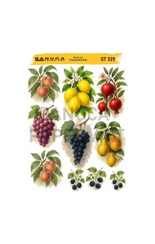 Sulu Transfer Kağıdı Banuca St-325 25x35 Cm