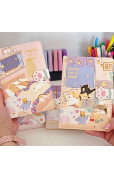 Bakgelal Sevimli Kediler Tasarımlı Kedi Patili Manyetik Klipsli Renkli İç Sayfalı Hediyelik Defter Ve Günlük - 9095879428568 Çok Renkli Bakgelal Sevimli Kediler Tasarımlı Kedi Patili Manyetik Klipsli Renkli İç Sayfalı Hediyelik Defter Ve Günlük - 9095879428568 Çok Renkli
