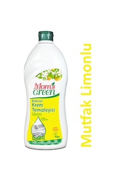 Mom's Green Bitkisel Limon Mutfak Krem Temizleyici 750 ML Mom's Green Bitkisel Limon Mutfak Krem Temizleyici 750 ML