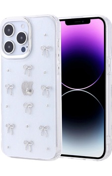 Apple Uyumlu iPad iPhone 14 Pro Max Kılıf Airbag Tasarımlı Simli Şeffaf Zore Kutup Kapak Fiyonk Apple Uyumlu iPad iPhone 14 Pro Max Kılıf Airbag Tasarımlı Simli Şeffaf Zore Kutup Kapak Fiyonk