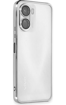 Gld-spt- Newface Vivo Y16 Kılıf Razer Lensli Silikon - Gümüş Gld-spt- Newface Vivo Y16 Kılıf Razer Lensli Silikon - Gümüş