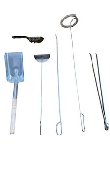 Mobilreyon Şömine Seti,kürek,fırça,gelberi,karıştırıcı,maşa,harbi Soba Temizleme Demiri 6'lı Set Mobilreyon Şömine Seti,kürek,fırça,gelberi,karıştırıcı,maşa,harbi Soba Temizleme Demiri 6'lı Set