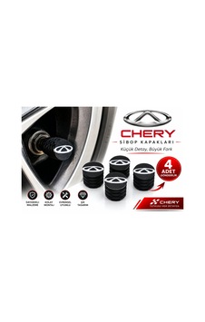 Chery Sibop Kapağı , Chery Araç Lastik Sibop Kapağı , Chery Araç Tekerlek Sibop Kapağı - 4 Adet Chery Sibop Kapağı , Chery Araç Lastik Sibop Kapağı , Chery Araç Tekerlek Sibop Kapağı - 4 Adet