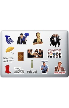 Quart Aksesuar How I Met Your Mother Laptop Notebook Tablet Telefon Sticker Set 007 Sku: Mır8690010631695