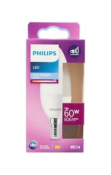 Philips Led 60w B38 E14 Mum Tipi Beyaz Işık Dim Edilmez Ampul Enerji Sınıfı E Philips Led 60w B38 E14 Mum Tipi Beyaz Işık Dim Edilmez Ampul Enerji Sınıfı E