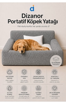 Dizanor Softnest 3in1 Modüler Köpek Yatağı Ortası Bombeli, Sünger Dolgulu, Anti - Slip Tabanlı Ve Yastıklı Konfor Seti Gri Büyük Boy Dizanor Softnest 3in1 Modüler Köpek Yatağı Ortası Bombeli, Sünger Dolgulu, Anti - Slip Tabanlı Ve Yastıklı Konfor Seti Gri Büyük Boy