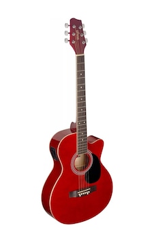 Stagg Elektro Akustik Gitar SA20ACE-RED Stagg Elektro Akustik Gitar SA20ACE-RED