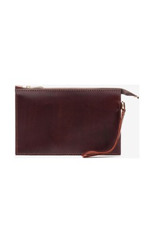 Elegance Leather El Yapımı Hakiki Deri Kadın Portföy Çanta Kahverengi - 650971625 kahverengi