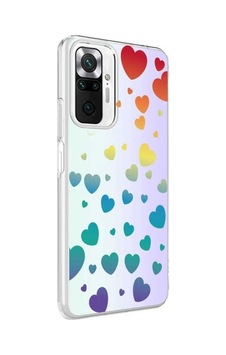 Xiaomi Redmi Note 10 Pro Kılıf Zore M-blue Desenli Kapak Heart No3 Xiaomi Redmi Note 10 Pro Kılıf Zore M-blue Desenli Kapak Heart No3