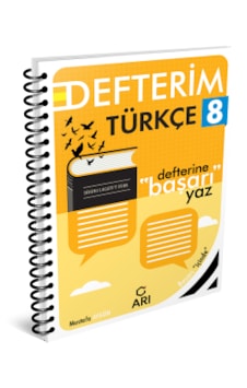 Arı 2025 8. Sınıf Türkçe Defterim