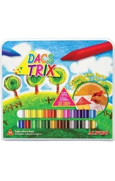 Alpino Mum Pastel Boya Dacstrix Çantalı Üçgen 24 Renk  Da000127