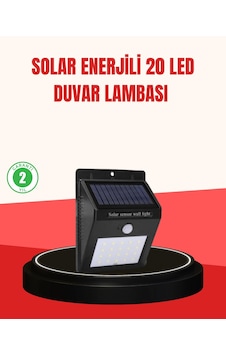 Mey İthalat Güneş Enerjili Su Geçirmez Dış Mekan Aydınlatma 21383568