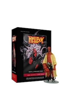 Hellboy Book and Figure Set Hellboy Kitap ve Figür Seti