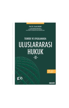 Uluslararası Hukuk Iı Prof. Dr. Yusuf Aksar
