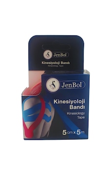 Jenbol Kinesiyoloji Bandı 5cm X 5m Kırmızı Jenbol Kinesiyoloji Bandı 5cm X 5m Kırmızı