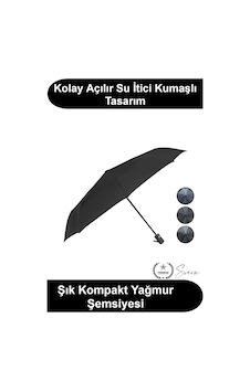 Svein Orta Boy Yarı Otomatik Şemsiye Siyah Desenli Ergonomik Saplı Su İtici Kumaşlı Rüzgara Dayanıklı Meta Çok Renkli Svein Orta Boy Yarı Otomatik Şemsiye Siyah Desenli Ergonomik Saplı Su İtici Kumaşlı Rüzgara Dayanıklı Meta Çok Renkli