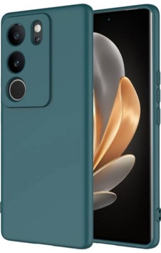 Vivo V29 Pro Uyumlu Silikon Kılıf - Kamera Korumalı Esnek Pastel Renk Kapak - Yeşil Vivo V29 Pro Uyumlu Silikon Kılıf - Kamera Korumalı Esnek Pastel Renk Kapak - Yeşil