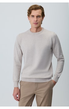 Morven Erkek Bej Basic Bisiklet Yaka Triko 27kc017005653 Bej Morven Erkek Bej Basic Bisiklet Yaka Triko 27kc017005653 Bej