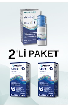 Bausch & Lomb Artelac Ultra 4s 10 Ml Damla 2'li Paket Bausch & Lomb Artelac Ultra 4s 10 Ml Damla 2'li Paket