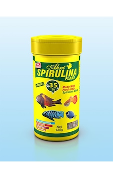 Ahm Spirulina Flake 250 Ml Pul Yem Ahm Spirulina Flake 250 Ml Pul Yem