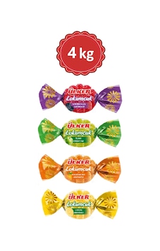 Ülker Karma Lokumcuk Yumuşak Şeker 4 KG Ülker Karma Lokumcuk Yumuşak Şeker 4 KG