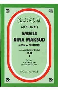 Emsile Bina Maksud Metin Ve Tercümesi-1934