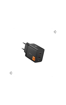 Spigen Essential Wall Charger 47w Usb-c Hızlı Şarj Adaptörü Siyah - Ach09457