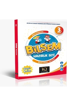 3. Sınıf Bilsem Hazırlık Seti Iq Yayınları 3. Sınıf Bilsem Hazırlık Seti Iq Yayınları