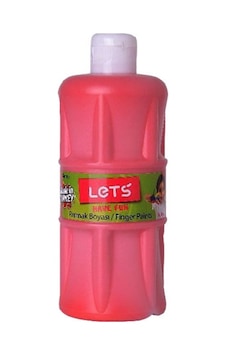 Lets Parmak Boyası Kırmızı 500Ml Lets Parmak Boyası Kırmızı 500Ml