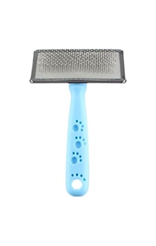 Zampa Silikon Top Başlıklı Kedi ve Köpek Fırçası Medium Mavi 14 x 9 CM Zampa Silikon Top Başlıklı Kedi ve Köpek Fırçası Medium Mavi 14 x 9 CM