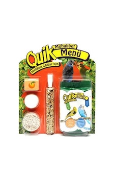 Quik Muhabbet Kuşu Menü Seti Quik Muhabbet Kuşu Menü Seti